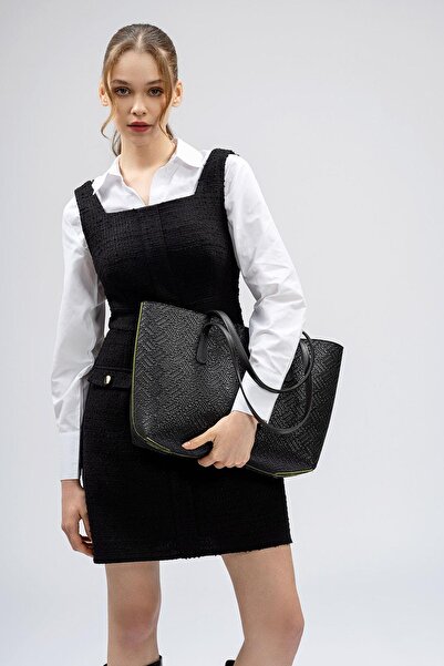 Lucky Bees Dámská velká taška přes rameno z umělé kůže