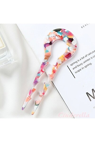 Cinderella Baretă de Coc Handmade în Franța - Model Vintage Gökkuşağı - Baret...