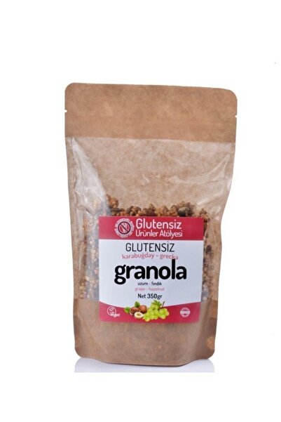 Glutensiz Ürünler Atölyesi Glutensiz Karabuğday Granola - Üzüm Fındıklı 300g ...