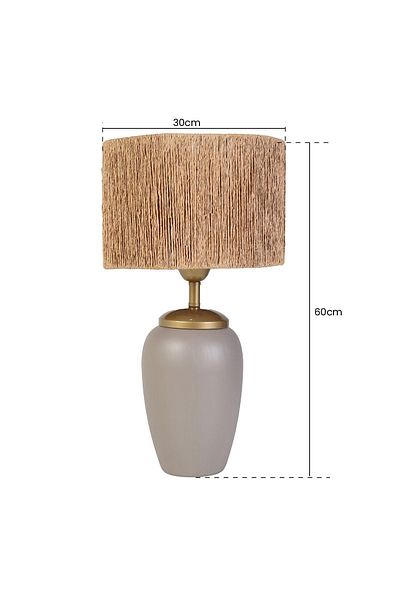Hmydesign Reduit Hardmade Beige Ceramic Lampshade