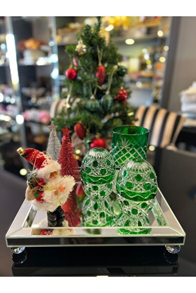 Tuna Ayaklı ayna tepsi