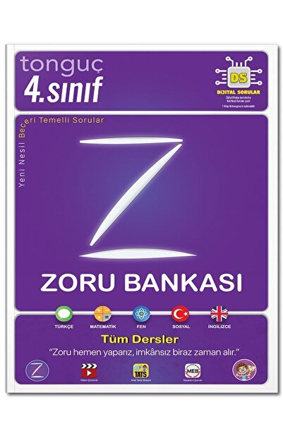 Tonguç Yayınları 4. Sınıf Tüm Dersler Zoru Bankası
