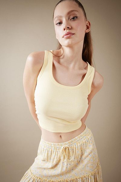 DeFacto Κορδόνι με στρογγυλή λαιμόκοψη Καμισόλ Tank Top - A5966ax23sm