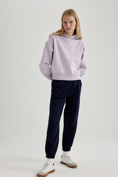 DeFacto Χοντρό Jogger Sweatpants - B1859ax24sp με τσέπες