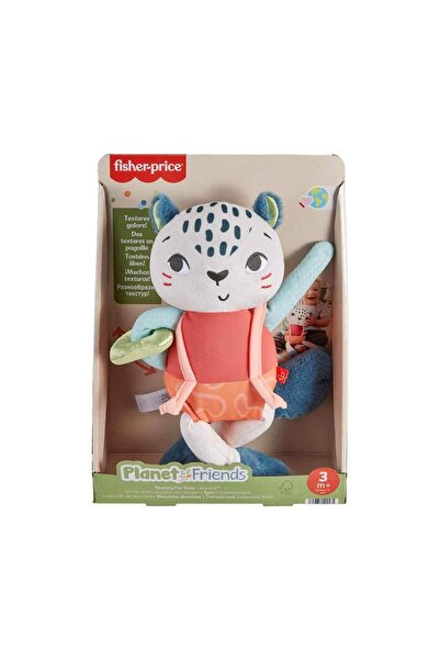 FISHER PRICE Eğlenceli Dostum Kar Leoparı Pelüş HKD64