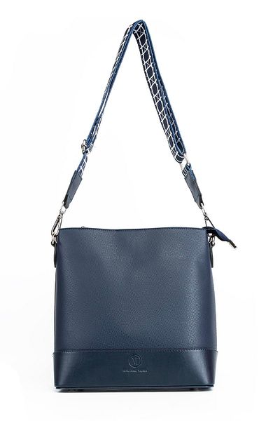 HNB Bag Women's Crossbody Shoulder Bag Madame Vera Mv011 Navy Blue