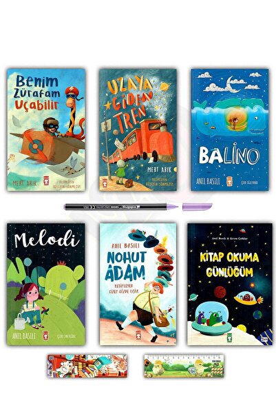 Timaş Çocuk 6-10 Yaş / Uzaya Giden Tren - Benim Zürafam Uçabilir - Balino - M...