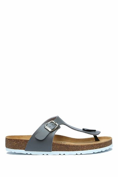 KİFİDİS SOFTSTEP K8871SK Kifidis Soft Step γυναικείες παντόφλες από φελλό 36-41-Γκρι - 004 - 37