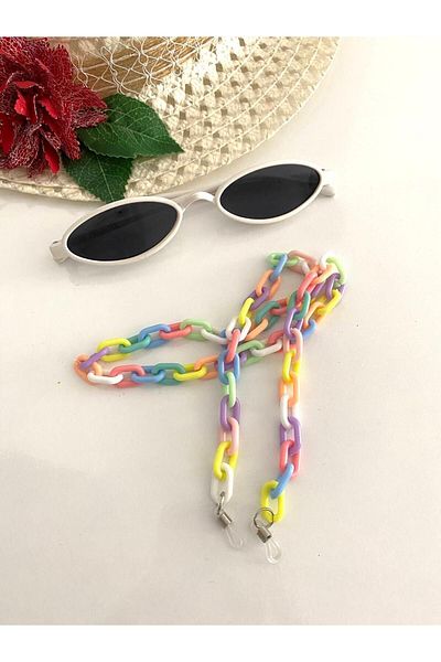 canan dizayn Acrylic Bone Glasses for Kids - Oval Strap Style