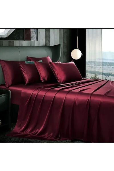 ZAVO İpek Saten Çift Kişilik Yeni Nevresim Takimi Nevresim Takımı