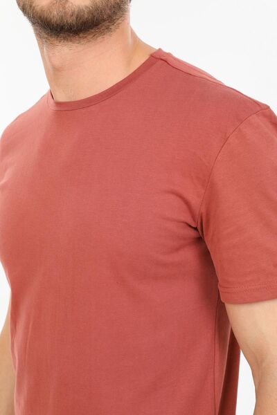 Domoda Brown, Oversize Fit Cotton Short Sleeve Basic Unisex Women's Men's T-Shirt