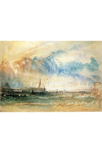 Tablosan Pictură în acuarelă abstractă pe pânză 30x40 Cm Kb27041 30x40 Cm