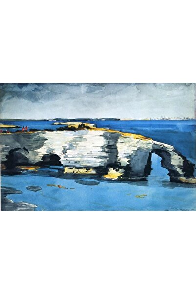 Tablosan Pictură pe pânză cu acuarelă Rechin 20x30 Cm Kb27222 20x30 Cm