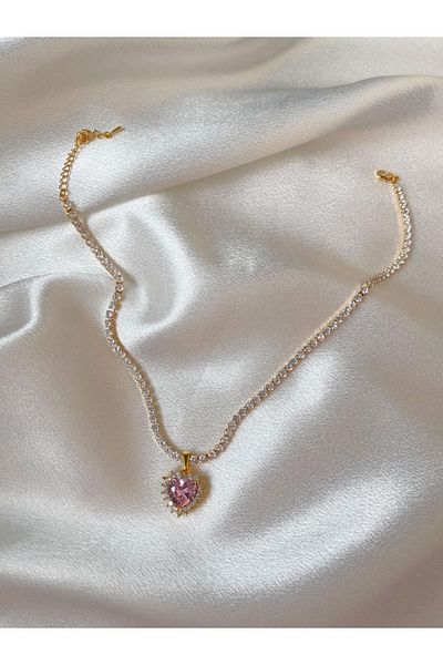 Reorah Collection Princess Heart Choker Necklace