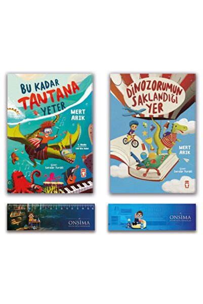 Timaş Çocuk Bu Kadar Tantana Yeter - Dinozorumun Saklandığı Yer Set 2 Kitap -...