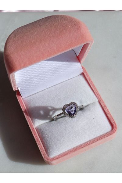 Reorah Collection Glittering Heart Ring