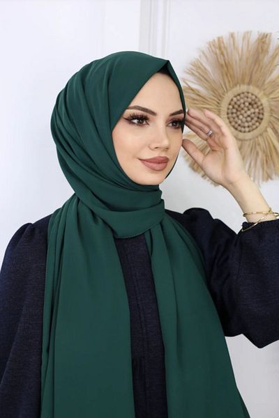 NEWSTORE Hijab Hijab Medina Μεταξωτό Σάλι Σμαραγδένιο