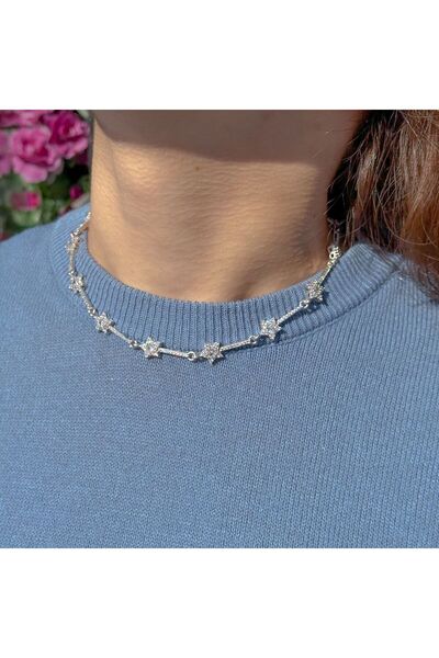 Reorah Collection Zircon Stone Star Waterway Necklace