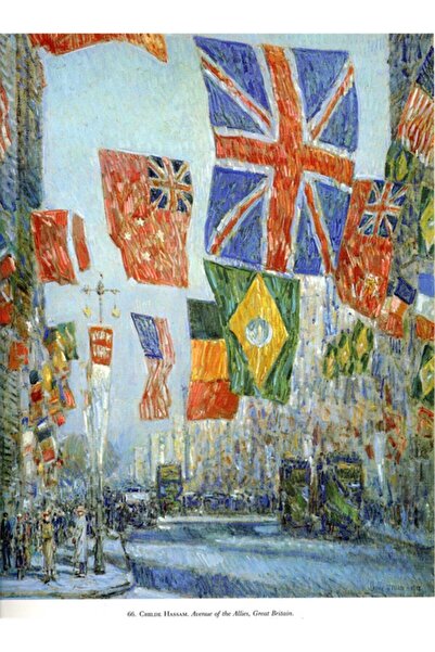 Tablosan Avenue Of The Allies Marea Britanie Pictură pe pânză 30x40 Cm Kb22485 30x40 Cm