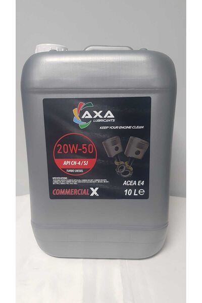Axa Lubricants 20w50 10 Lt Motor Yağı (ÜRETİM YILI:2024)