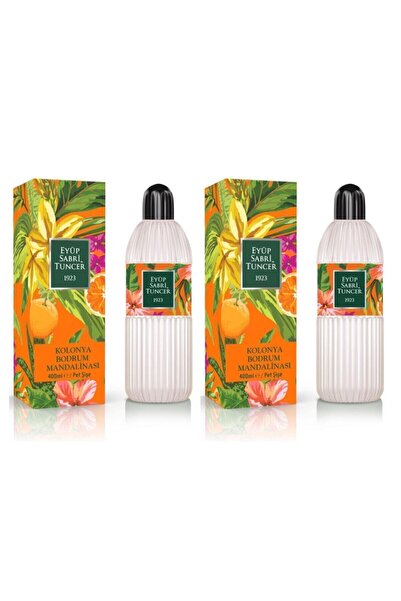 Eyüp Sabri Bodrum Mandalinası Kolonyası 400 ml - Pet Şişe 2 Adet
