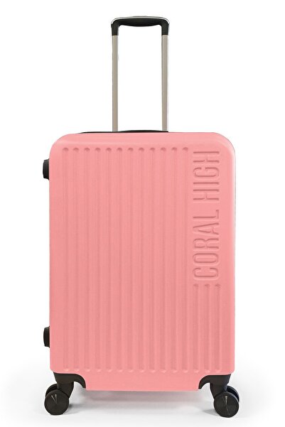 Coral High Abs Pudra Orta Boy Valiz 16527