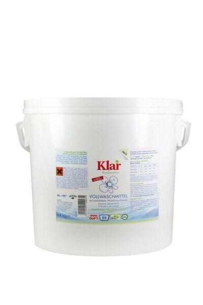 Klar Organik Çamaşır Makina Yıkama Tozu ( Beyaz + Renkli ) 4,4 Kg