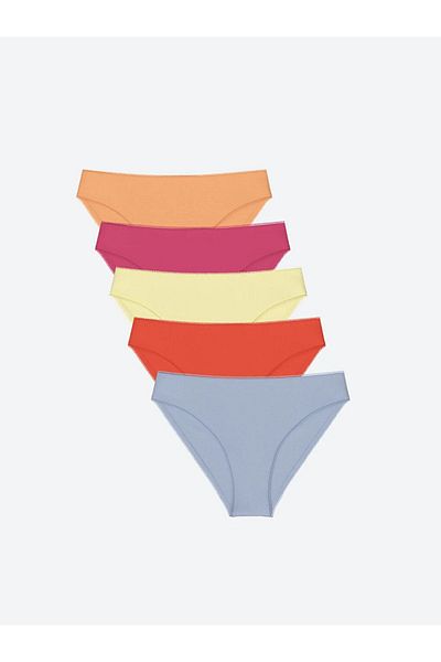 LC Waikiki LCW DREAM – Einfarbige Bikinihöschen im 5er-Pack