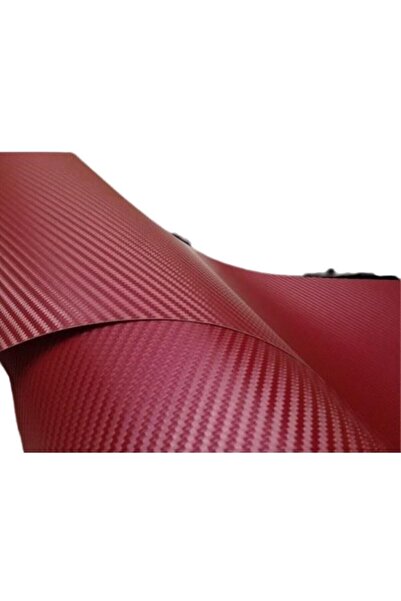 Temiz Pazar Folie de acoperire cu carbon Burgundy 50 Cm X 127 Cm