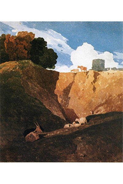 Tablosan Акварелна абстрактна картина с животни върху платно 30x30 cm Kb27060 30x30 cm