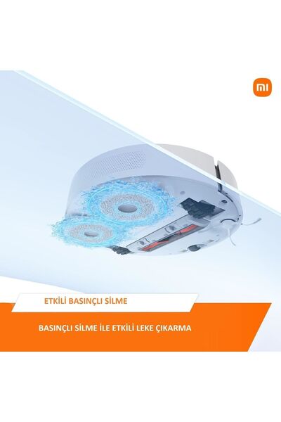 Xiaomi 3D Engel Algıma Robot S10+ Akıllı Halı Tanıma Fonksiyonlu Premium Robot Süpürge 4000PA Emiş