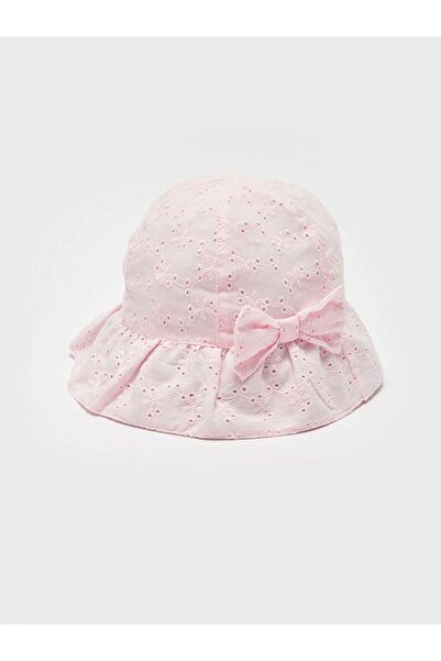 LC Waikiki LCW baby Bow Detailed Baby Girl Bucket Hat