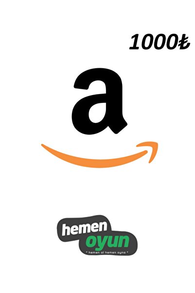 Amazon 1000 TL Hediye Kartı