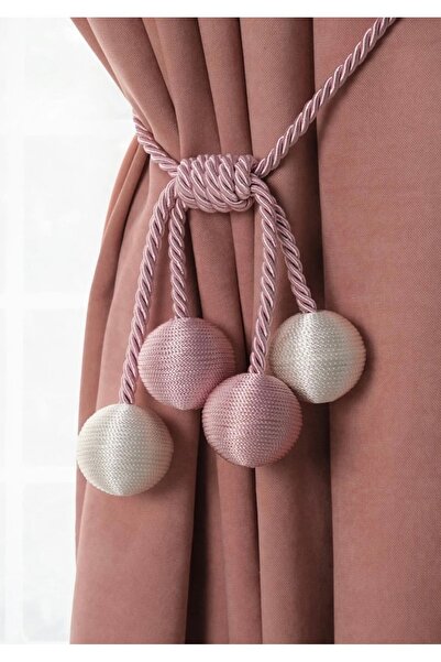 Aftor Tekstil 1. Kalite İp Sarım 4 Toplu Tavan Braçol- Kornişe Toplama Perde ...