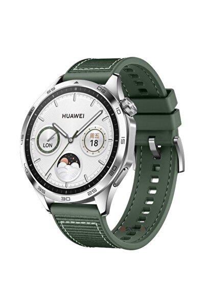 Sneezy Huawei Watch Gt4 46mm Ile Uyumlu 22mm Dikiş Desenli Dokuma Silikon Kordon