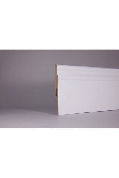 Emek Yapı Yalı Serisi Lake Beyaz B Model 10cm Pvc Süpürgelik