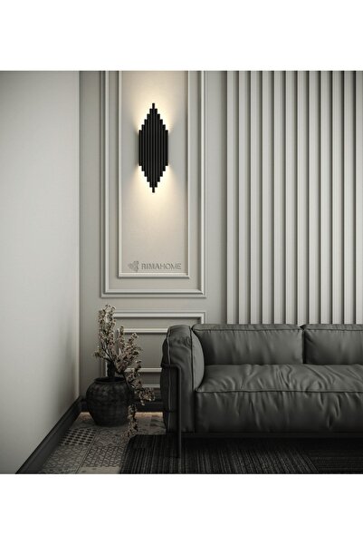 RİMA HOME Aplik, Tekli Duvar Apliği, Tekli Duvar Lambası, Otel Kafe Salon Ofi...