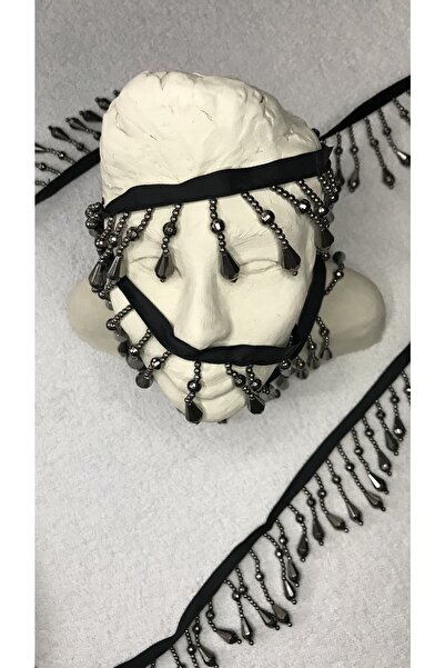 Ozpas Metal Püskül Şerit Aksesuar 6cm En 2mt.