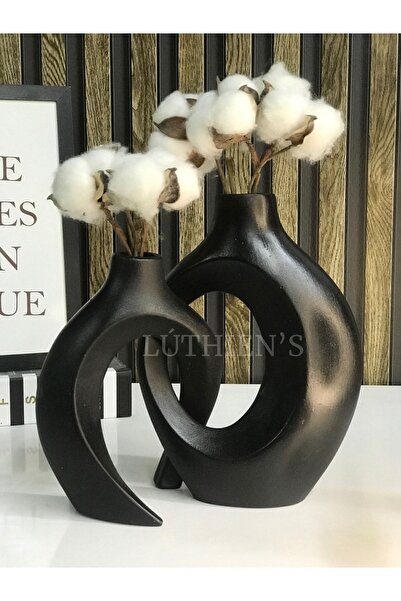 Luthien Sarmaşık Vazo Seti Modern Tasarım Obje