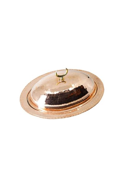 ANTEPSEPETİ Copper Forged Rice Bowl 40cm