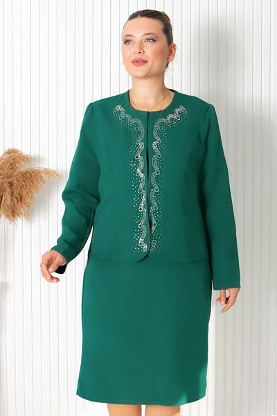Modaviki Set Jachete Marime Mari Petrol Fhm760