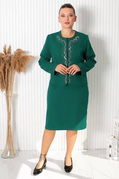 Modaviki Set Jachete Marime Mari Petrol Fhm760