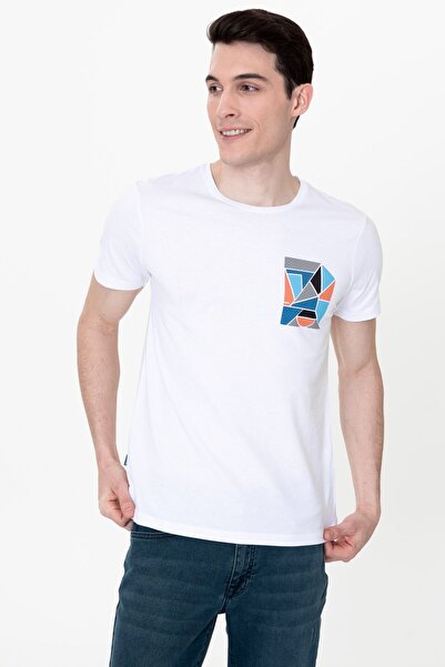 Pierre Cardin Tricou alb pentru bărbați - G021Sz011.000.1369872