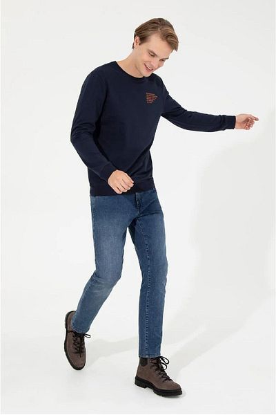 U.S. Polo Assn. Men's Crew Neck Sweatshirt - Relaxed Fit