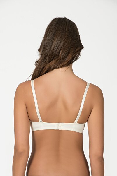 Belvü 1108 Γυναικείο Λευκό Πολυτελές Σουτιέν Λευκό
