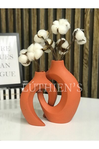 Luthien Kiremit Vazo Seti Ikili Sevgili Vazo