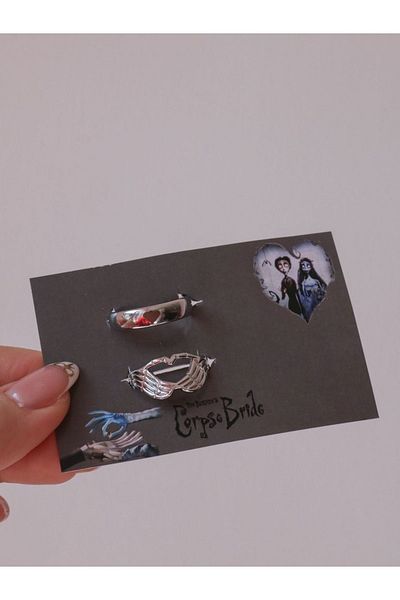 Reorah Collection Dead Bride Couple Ring - Corpse Bride