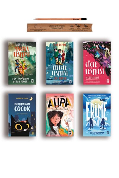 Timaş Çocuk Çiçek Macera Gelecek Ekspresi - Mırıldanan Çocuk - Erime - Aura S...