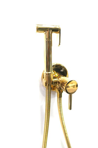 ABY FAUCET Double-Way Spral Bidet Tap - Built-In Bidet Matic (Double-Way Built-In)