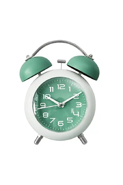 Ötünç Çalar Saat Akar Saniyeli Alarmlı Çift Çanlı Işıklı Ve Sessiz